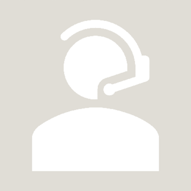 Icon Person mit Headset vor grauem Hintergrund
