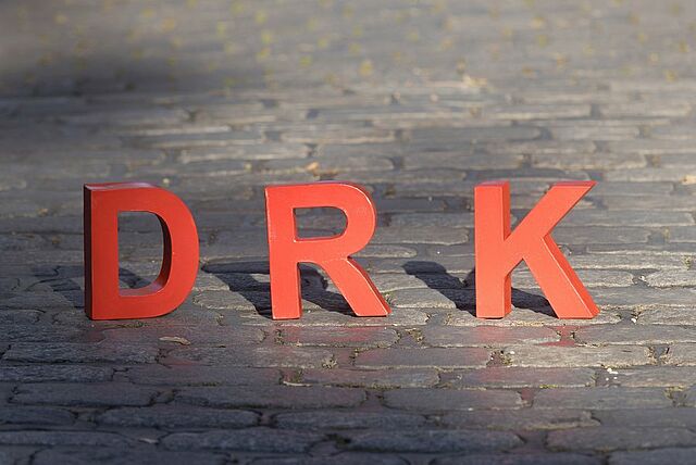 DRK-Holzbuchstaben